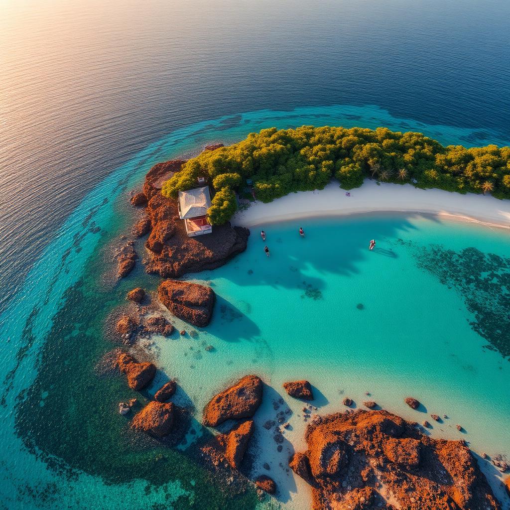 Paisagem de São Miguel dos Milagres, em Alagoas